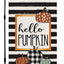 Bandera jardín otoño 12x18pulg doble cara Hello Pumpkin