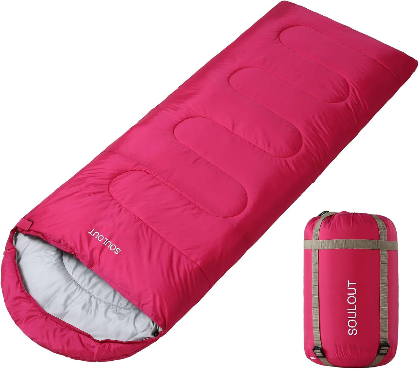 Saco dormir 3-4 estaciones ligero cálido impermeable