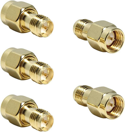 Adaptador SMA a RP-SMA 5 pzas para enrutador WiFi drones