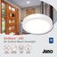 Lámpara techo LED 6pulg perfil bajo ducha clóset 3000-5000K