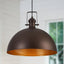 Luces colgantes estilo granja 18" cocina comedor