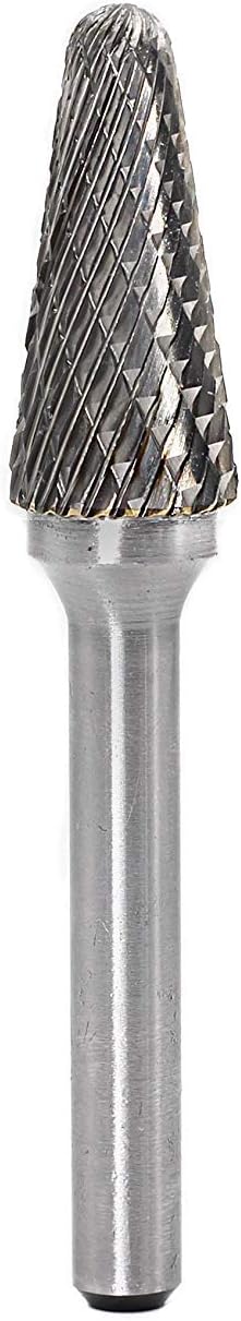 Lima rebabas doble corte carburo 1/2pulg