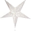 Farol estrella papel color blanco