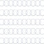 Aros macramé plástico blanco 3" pack 50