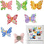 24 Imanes Mariposa Resina para Refrigerador