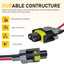 2 Conectores H11 enchufe universal para luces antiniebla