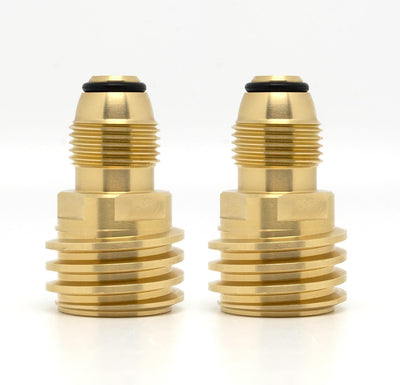 Adaptador tanque propano POL a QCC1 Type1 2 pzas