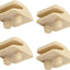 Kit zapatos aspiradora piscina Hayward 4 Pzas
