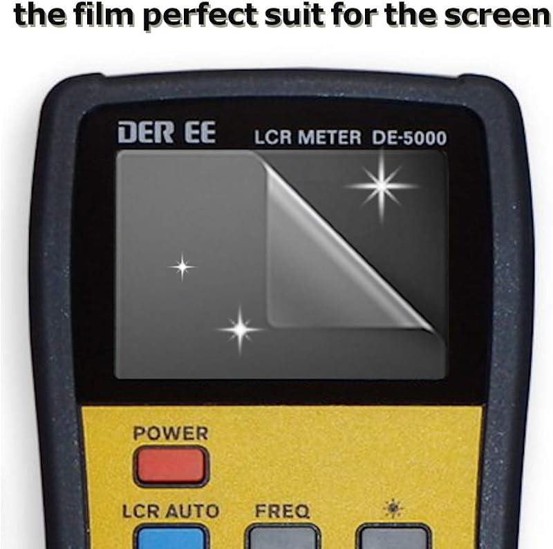Medidor LCR portátil DE-5000 con cable y protección LCD