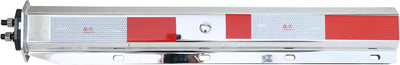 Colgador guardabarros cinta conspicuidad 30" cromado