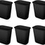 Cubo basura rectangular 5.5gal 6 Pzas color negro