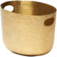 Bañera aluminio servir bebidas 250oz color dorado