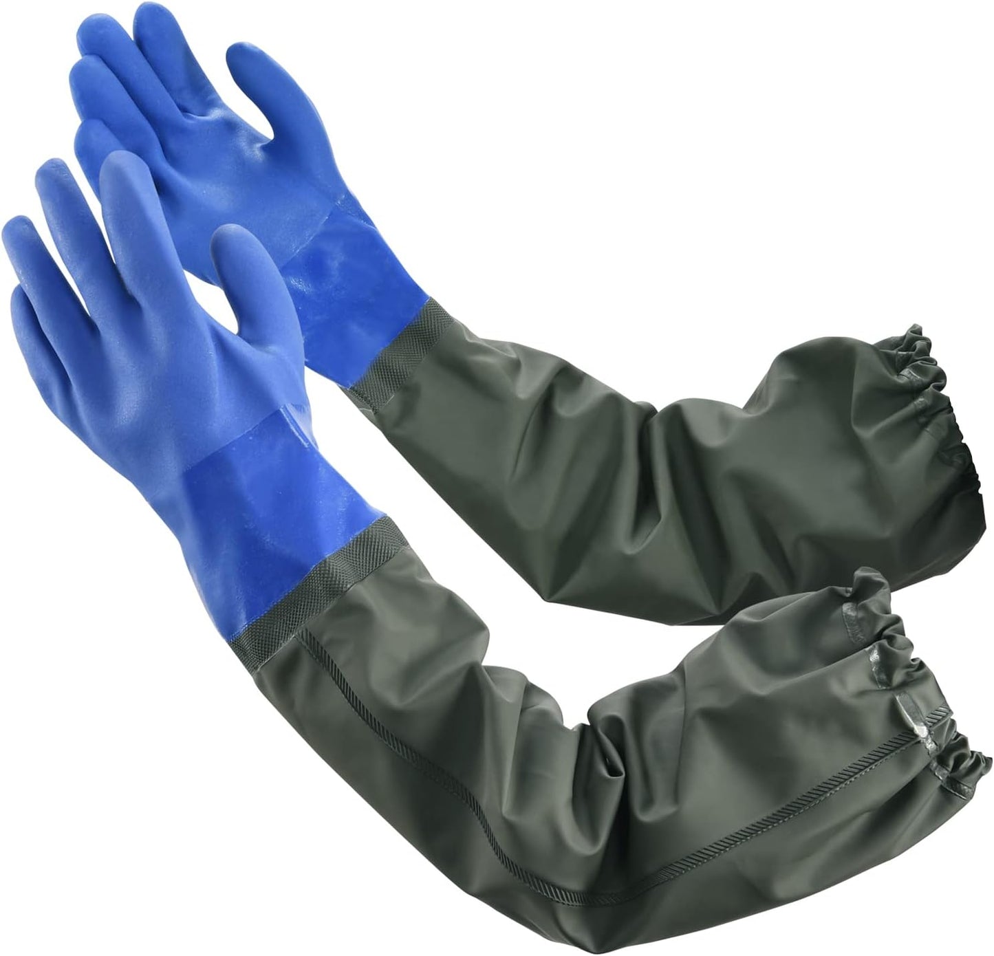 Guantes químicos impermeables reutilizables 28pulg