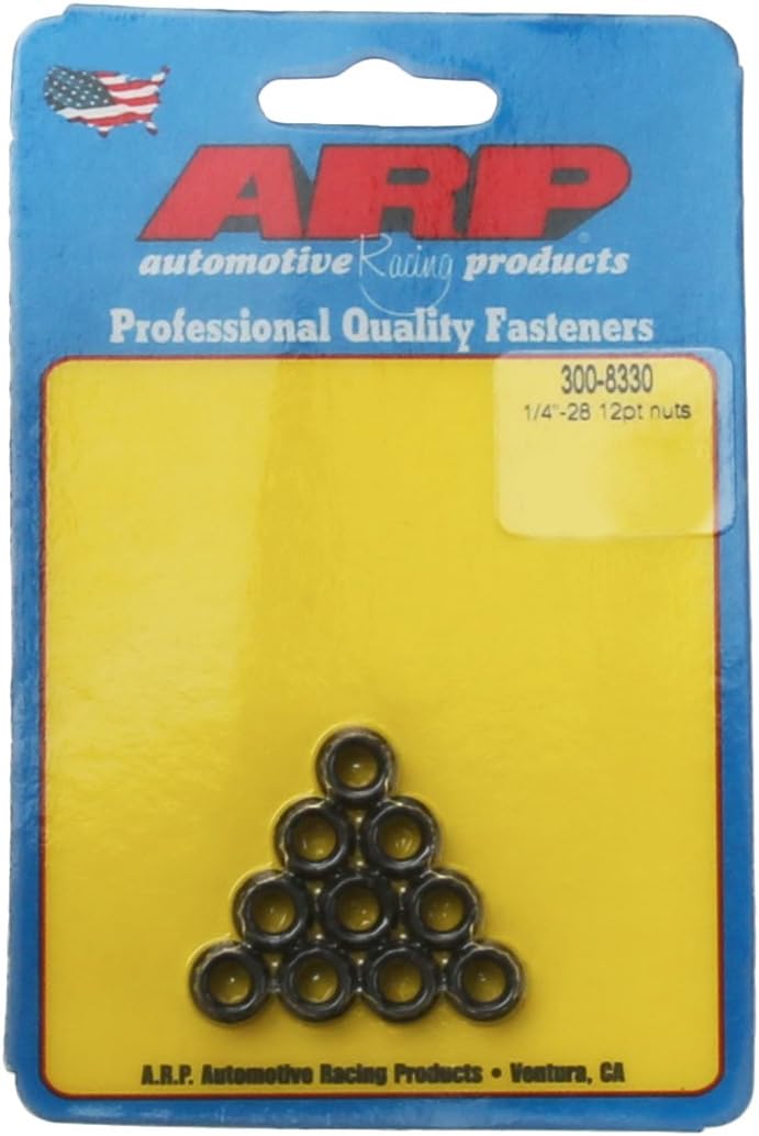 Tuercas 1/4-28 acero inox set 10
