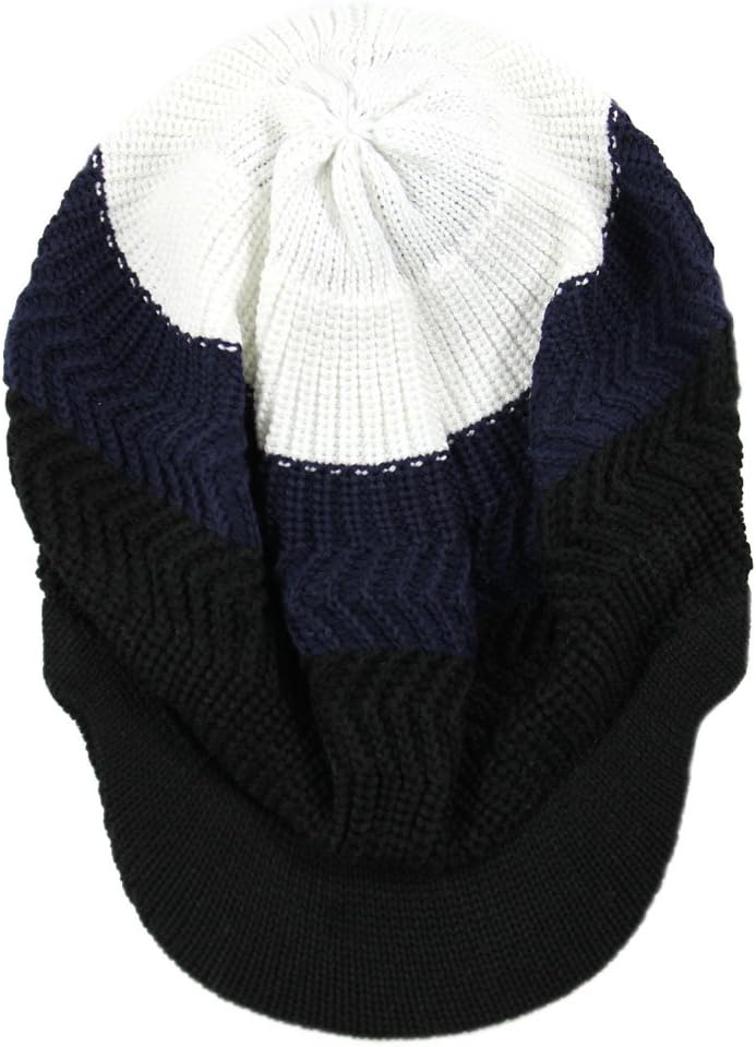 Gorro punto algodón Rasta visor