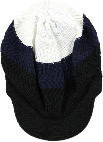 Gorro punto algodón Rasta visor