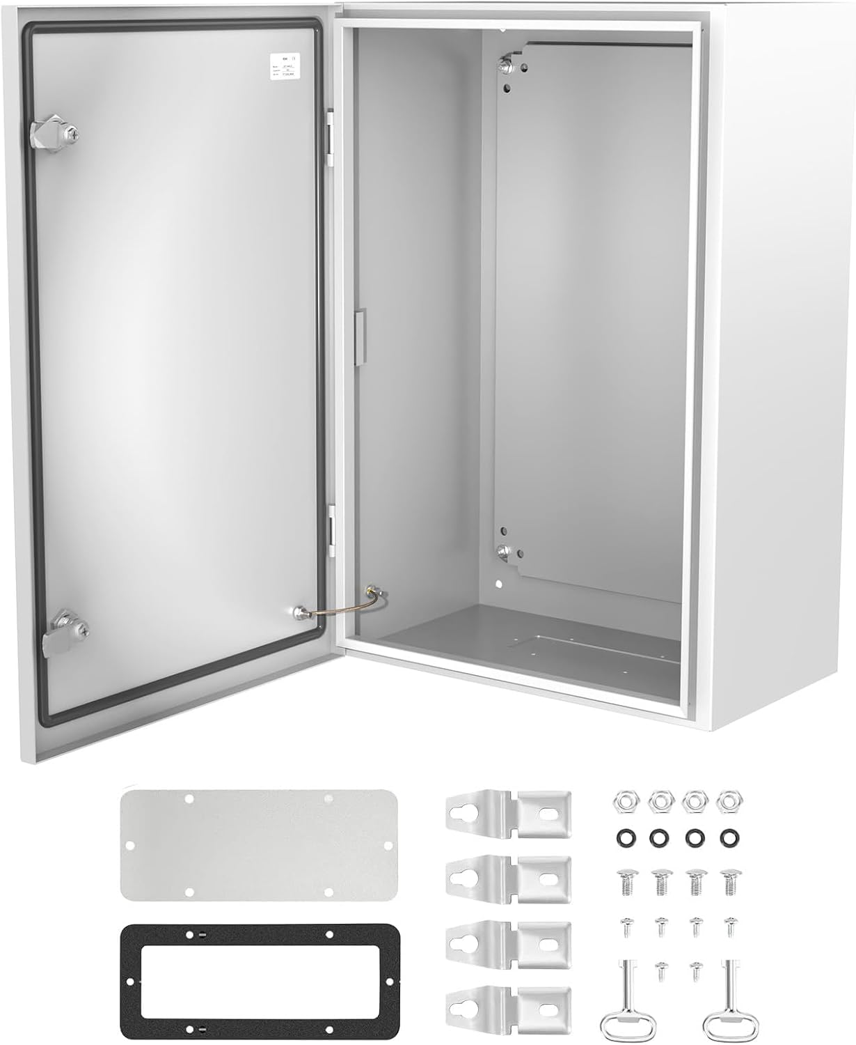 Caja conexiones eléctricas acero NEMA 24x16x10 IP66