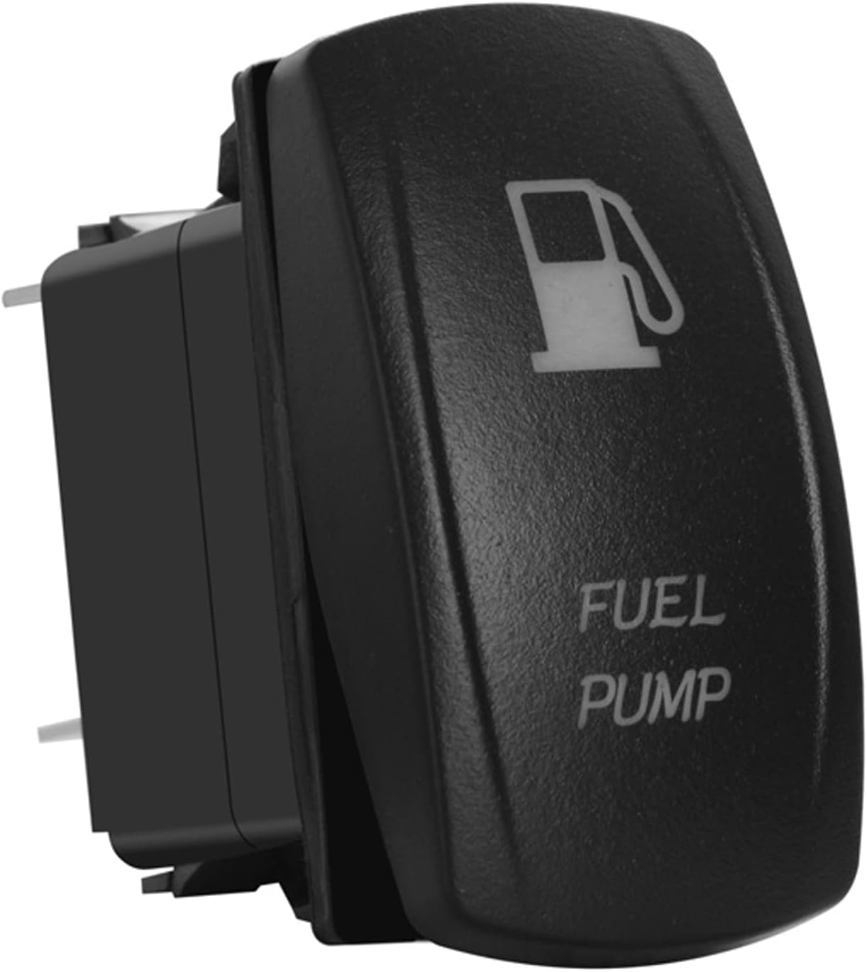Interruptor bomba combustible LED azul 5 pines coche 4x4