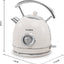 Hervidor eléctrico retro 1.7l acero inox brillo