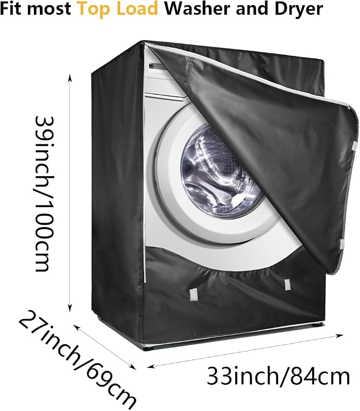2 Fundas Lavadora Secadora Impermeables 27pulg