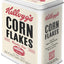 Caja lata almacenamiento retro Kellogg's 101.4oz metal