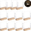 Base luz LED madera acrílica 7" cables USB