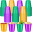 120 Vasos Chupito Mardi Gras 2oz Plástico Colores Varios