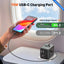 Adaptador viaje universal 70 W con 1 AC y 2 Type-A 3 Type-C