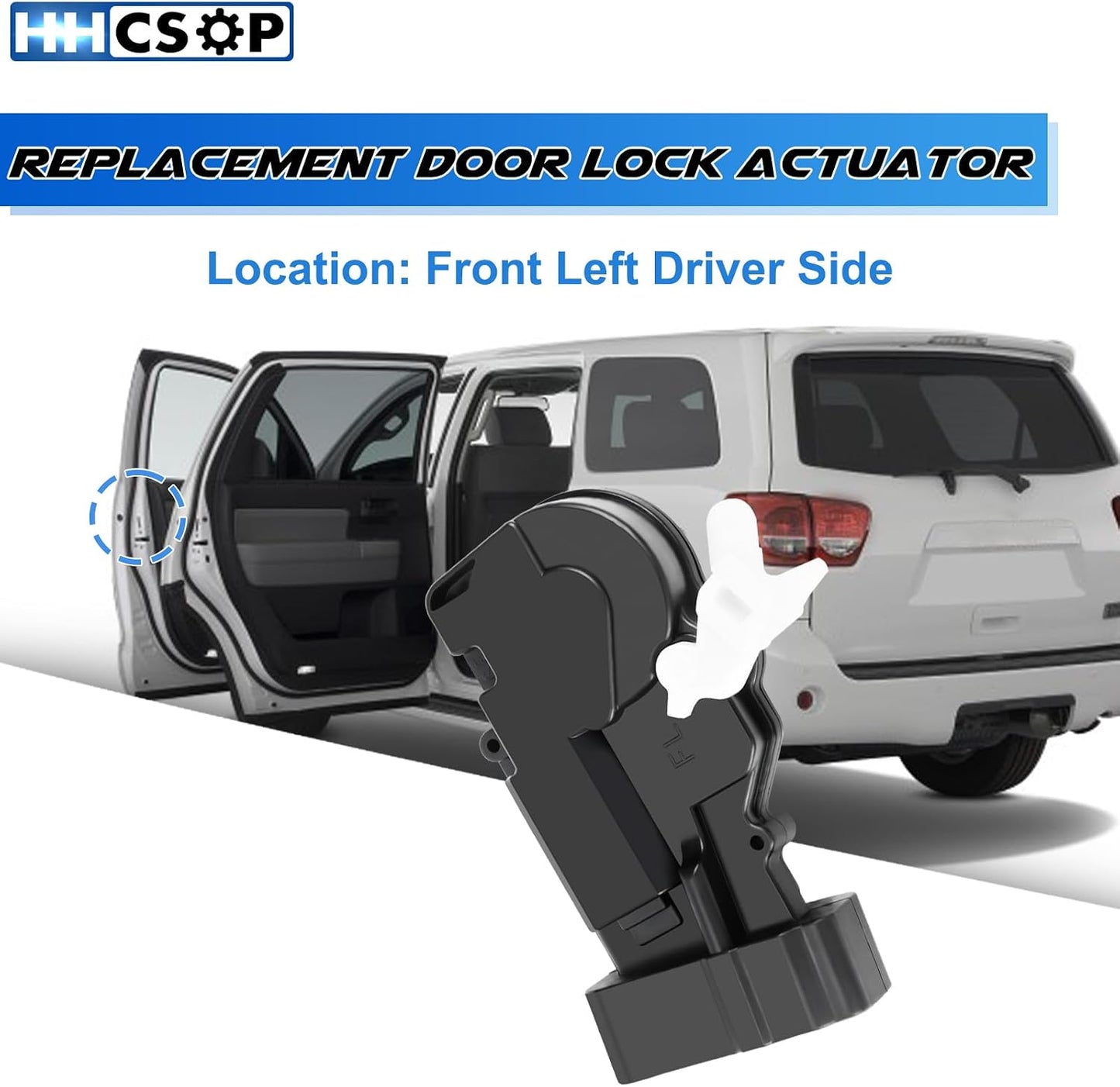Repuesto motor actuador cerradura puerta conductor Toyota