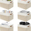 6 Cestas Tela Organización Hogar Oficina 15x10.2"