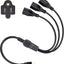 Divisor corriente 3 enchufes 1625W uso interior exterior