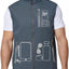 Chaleco Softshell para hombre resistente al viento