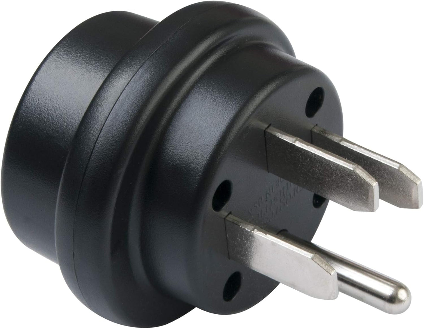 Enchufe extensión 50A color negro/plateado