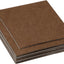 Base fieltro para lámpara 6x6pulg 10uds antiderrap