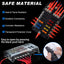 Bloque fusibles 12V con LED 12 circuitos automóvil
