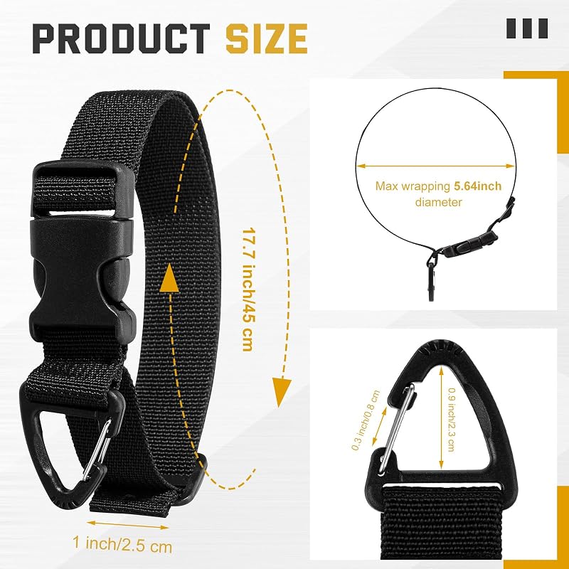 Pack 24 organiz. cables 17" garaje resistente