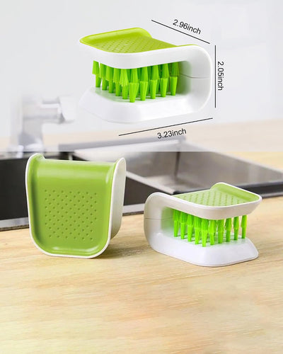 Cepillo limpieza cuchillos doble cara multifuncional