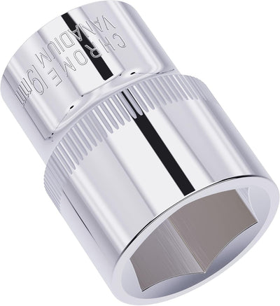 Zócalo corto acero CR-V 0.748" 3/8" 6 puntos