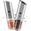Juego molinillo sal y pimienta acero inox ajustable LED