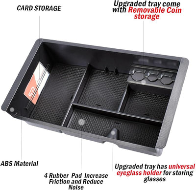 Organiz. consola Chevy Silverado 1500 GMC Sierra 1500 14-18