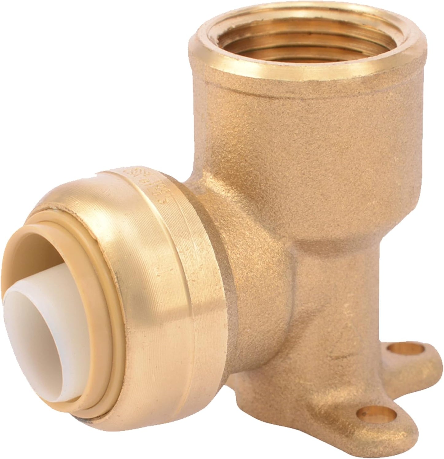Codo oreja caída 3/4pulg FNPT para tubo PEX cobre