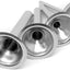 Tubos relleno salchichas acero inox set 4
