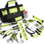 Set 269 Pzas Kit Herramientas Hogar Básico con Bolsa Verde