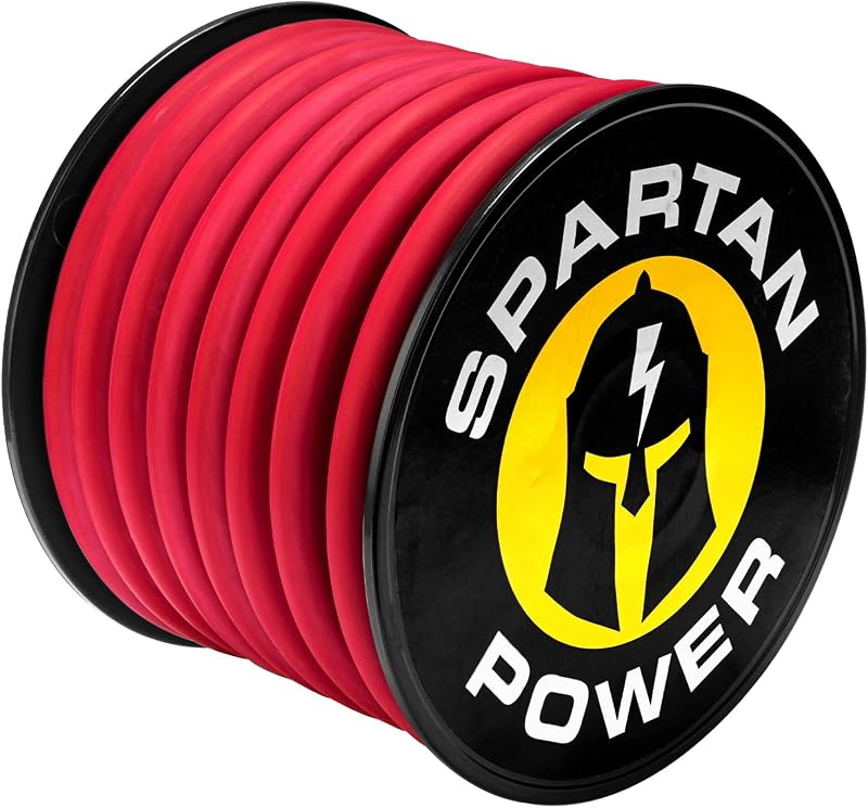 Cable cobre soldadura batería auto 1/0 AWG 40ft rojo