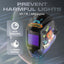 Casco soldadura pantalla auto 4 sensores STICK/MIG/TIG/CUT