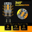Bombillas LED 7443 Chevy Colorado 15-22 amarillo pack 2