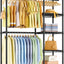 Perchero 5 niveles resistente para dormitorio 46x15x78pulg