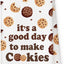 Toallas de cocina para hornear con texto "It's a Good Day to Make Cookies"