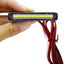Luz LED trasera impermeable para motocicleta 15 LEDs