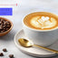 Paquete de 10 cucharas doradas de acero inoxidable SUS304 para café y té